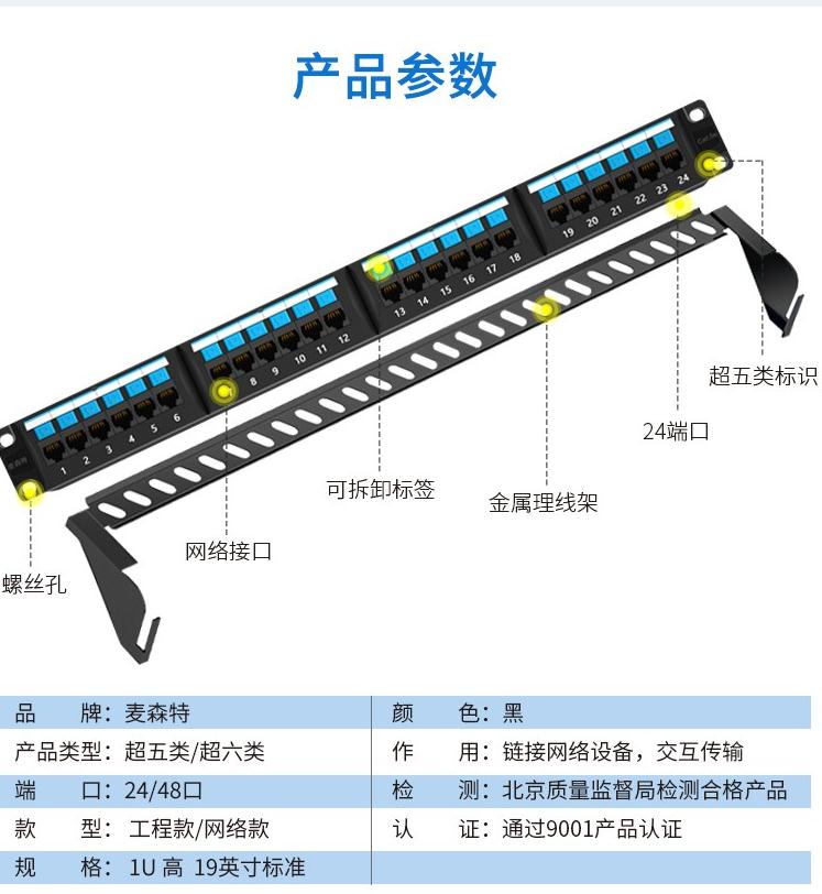 配線架_數字配線架作用_配線架打法圖解_配線架安裝